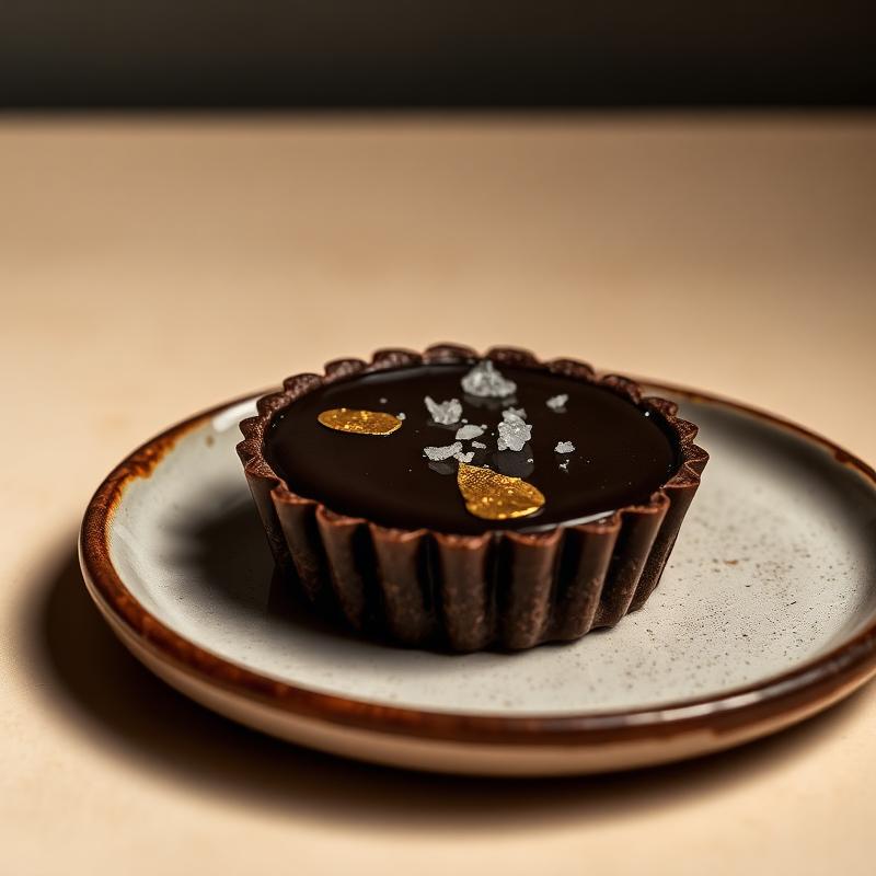 Dark Chocolate Ganache Torte